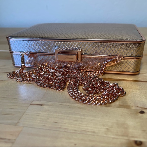 Michael Michael Kors Pearl Medium Box Clutch - Picture 6 of 14